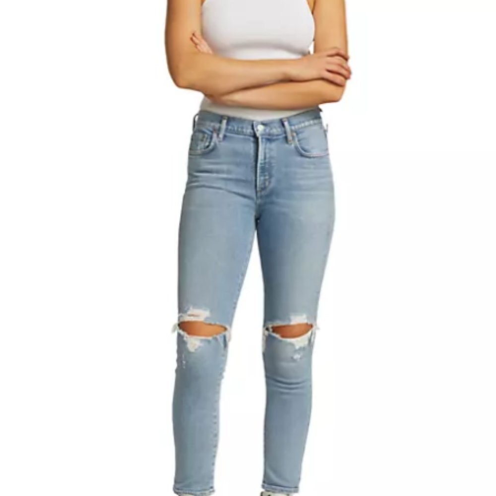 Agolde Toni Mid Rise Straight Pristine Jeans size 26